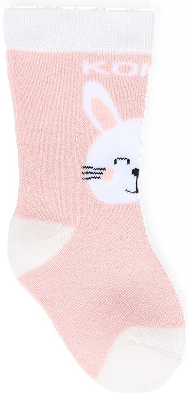 The Baby Animal Socks - Infant - misty pink 1