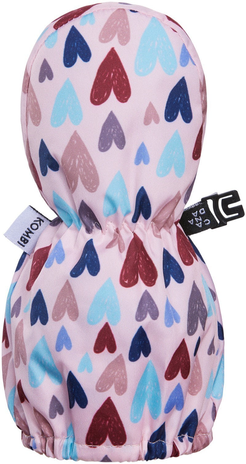 The Baby Bear Mitts - Infant - doodle hearts 1