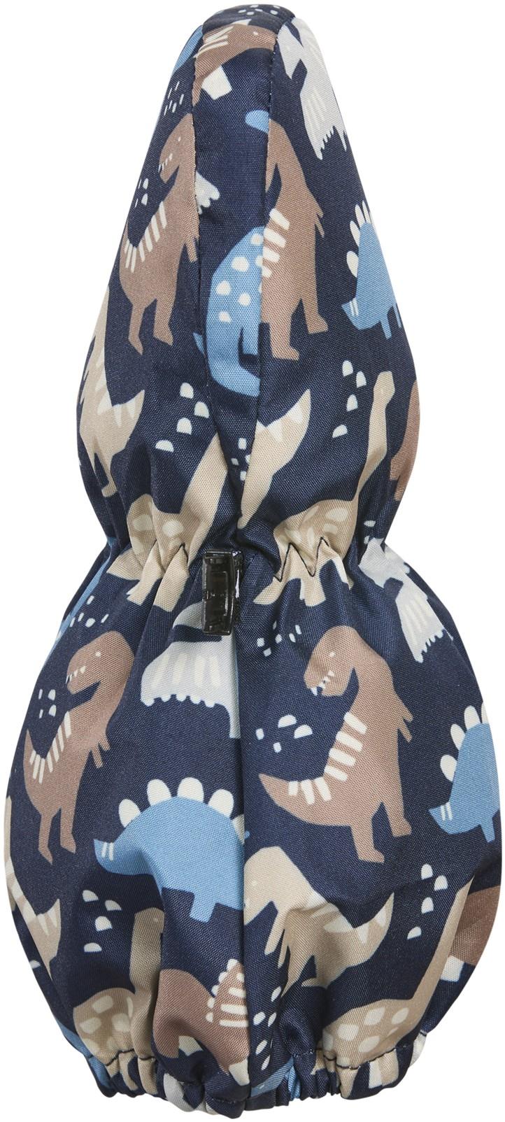 The Baby Bear Mitts - Infant - navy dinosaur 1