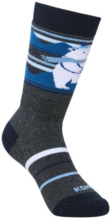 The Bear Socks - Children - heather charcoal 1