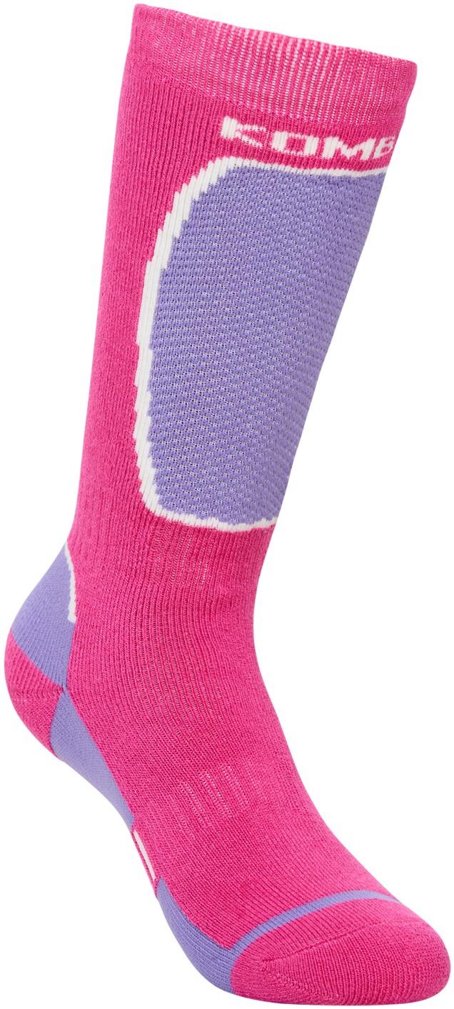 The Brave OTC Socks - Junior - fuchsia fedora 1