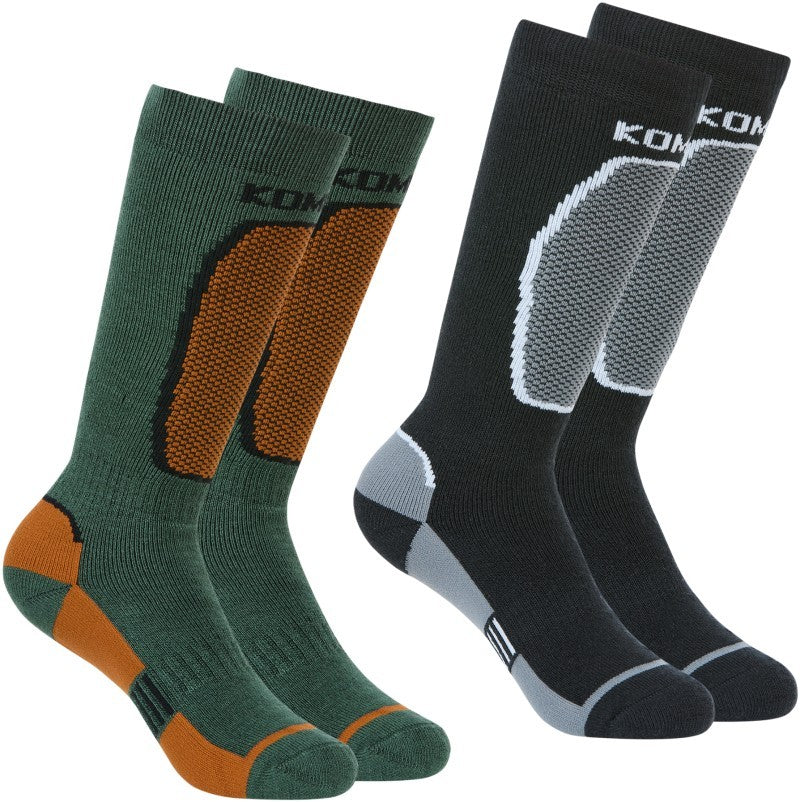 The Brave OTC Socks - Twin Pack - Junior - tropic green 1
