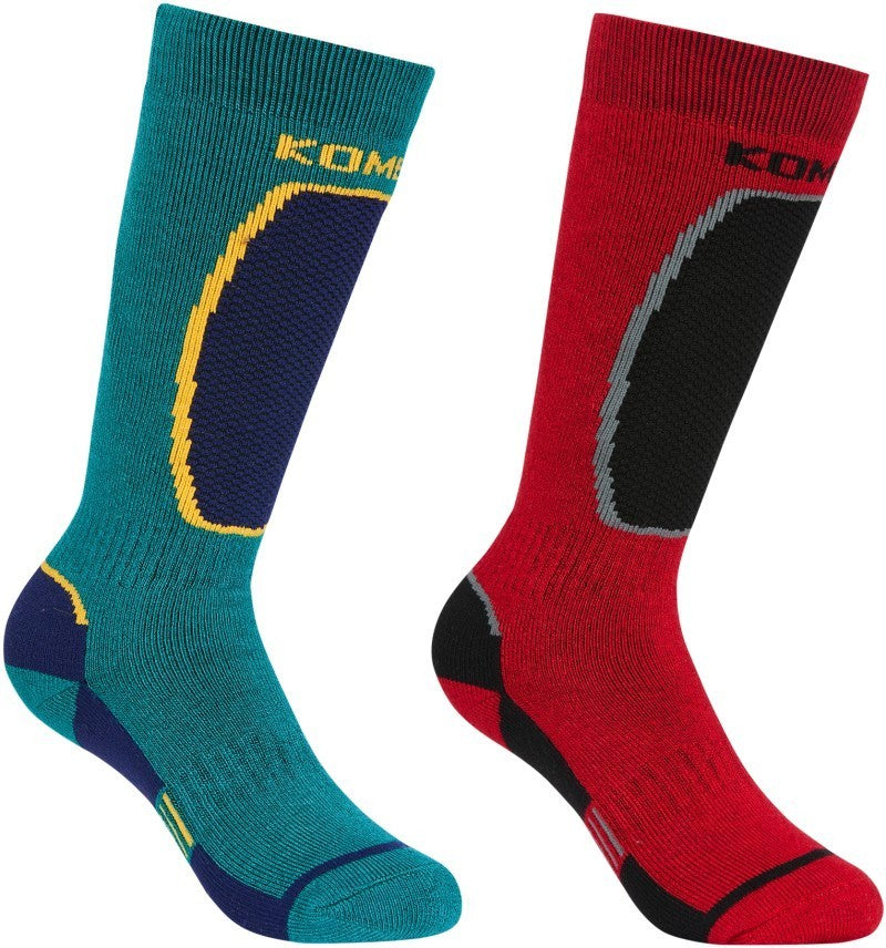 The Brave Twin Pack OTC Socks - Children - deep lake 1