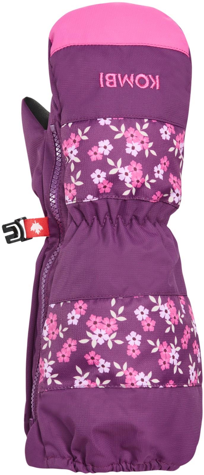 The Candy Man Mitts - Children - pink flower 1