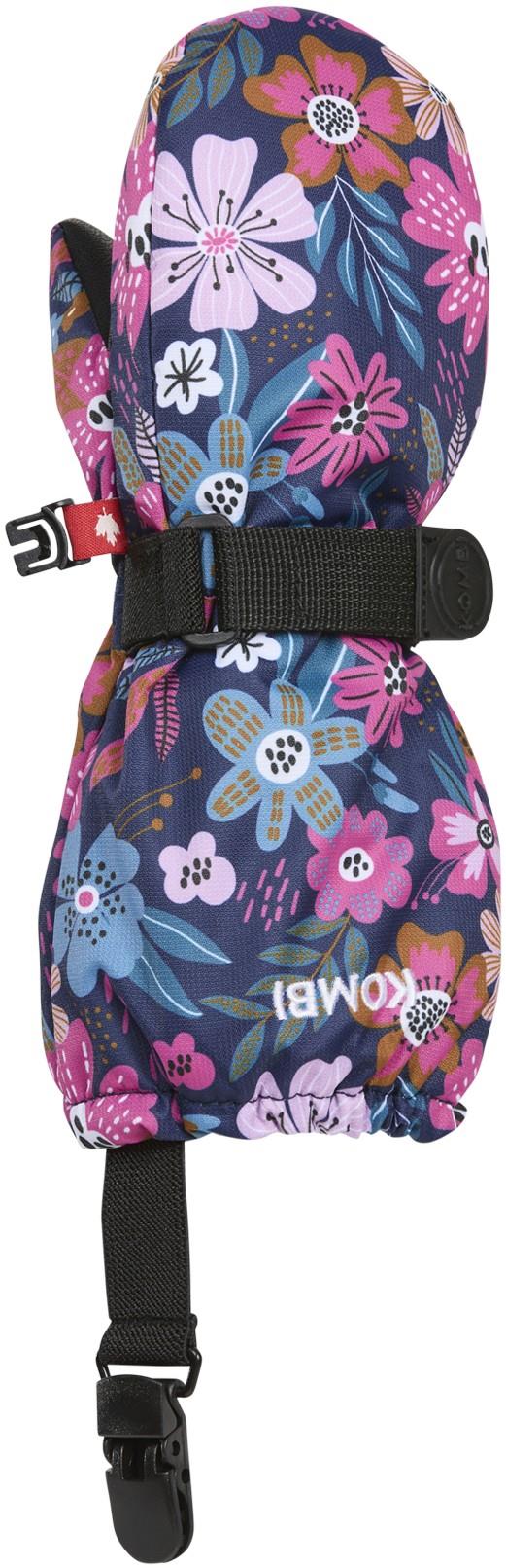 The Crazy Cariboo Mitts - Children - flower blossom 1