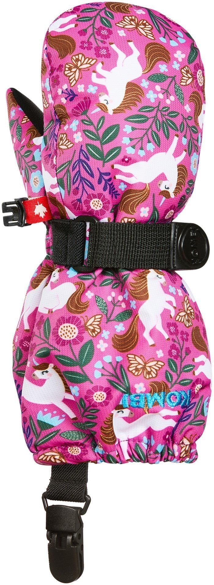 The Crazy Cariboo Mitts - Children - happy pink unicorn 1