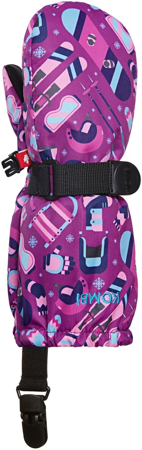 The Crazy Cariboo Mitts - Children - orchid ski gear 1