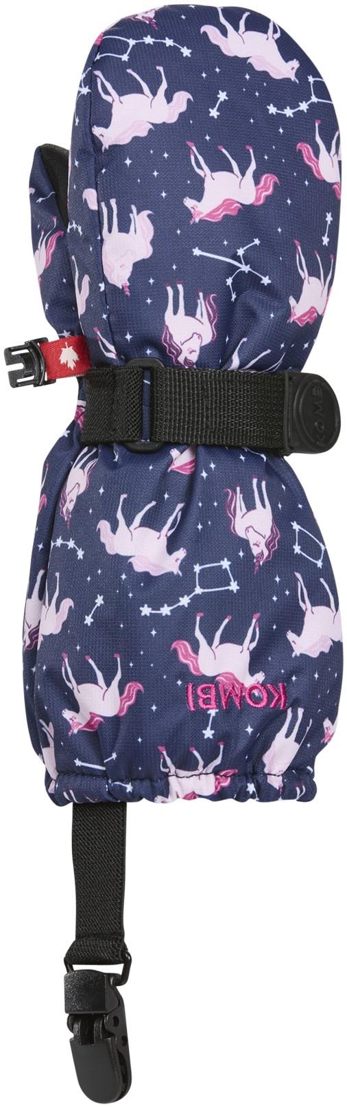 The Crazy Cariboo Mitts - Children - space unicorn 1