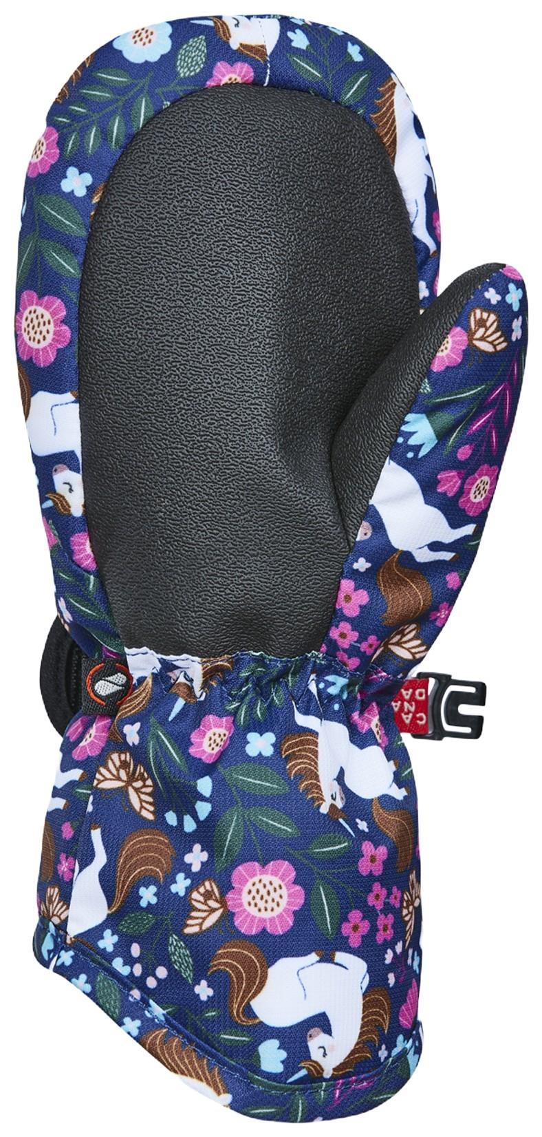 The Graceful Mitts - Children - happy blue unicorn 1