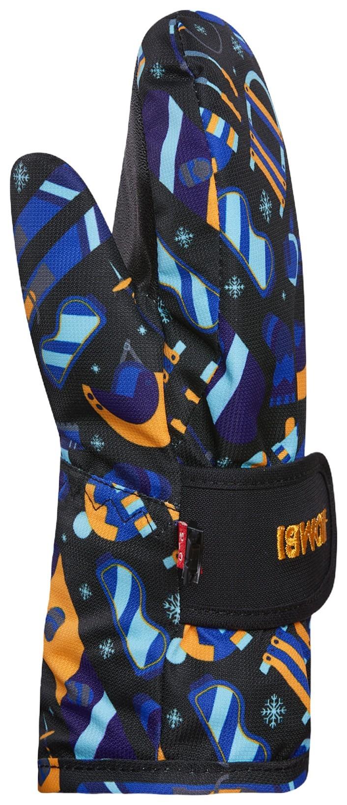 The Graceful Mitts - Children - navy ski gear 1