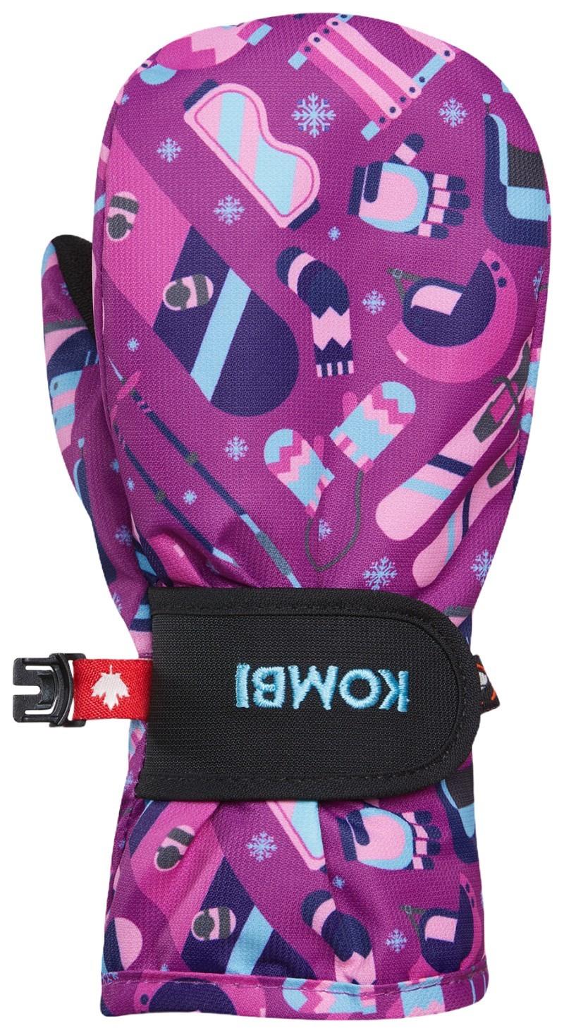 The Graceful Mitts - Children - orchid ski gear 1