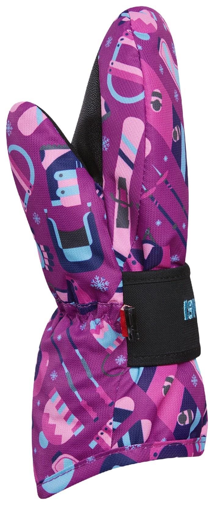 The Graceful Mitts - Children - orchid ski gear 1