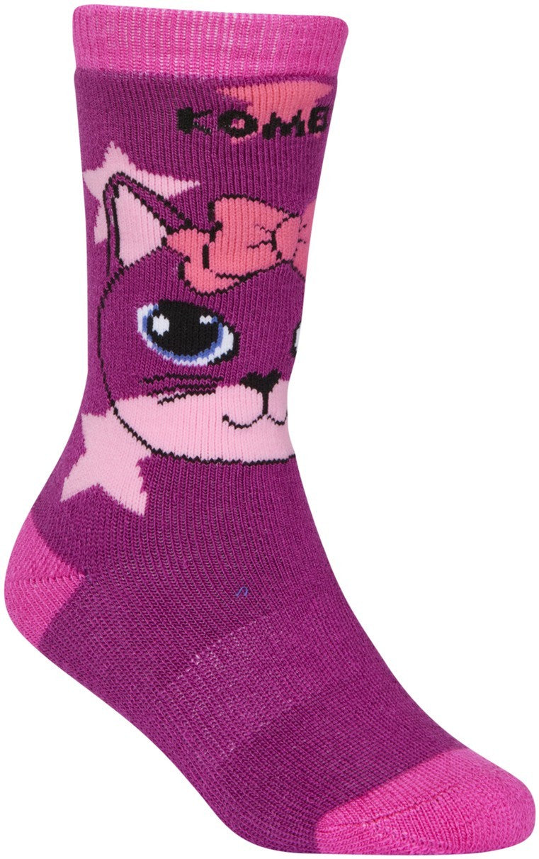 The Kombi Animal Family OTC Socks - Children - karlie the kitten 1