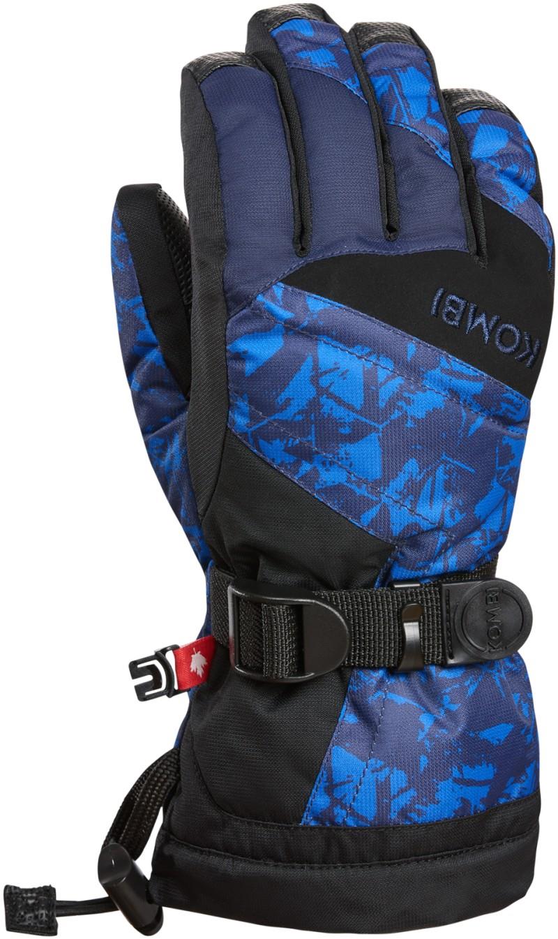 The Original Gloves - Junior - blue hexagon 1