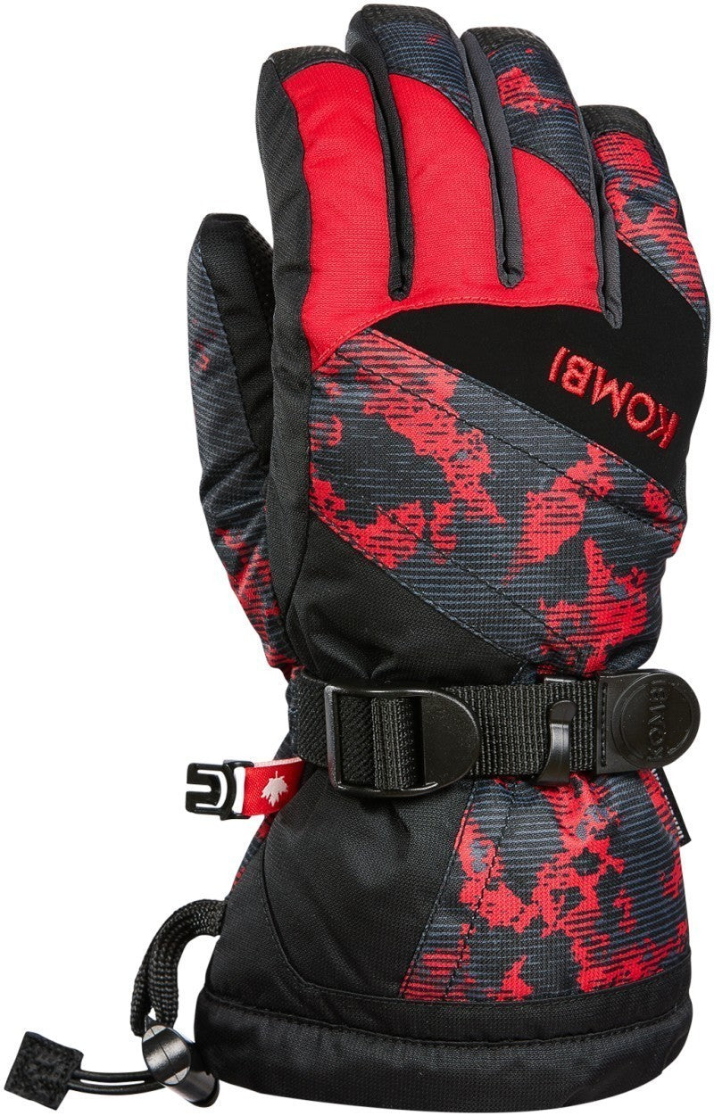 The Original Gloves - Junior - frozen red camo 1