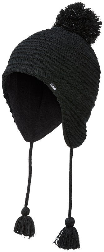 The Reflective Pompom Hat - Children - black 1