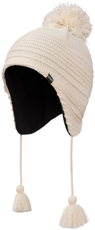 The Reflective Pompom Hat - Children - cream 1