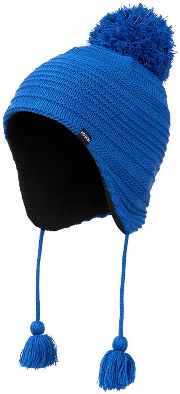 The Reflective Pompom Hat - Junior - royal 1