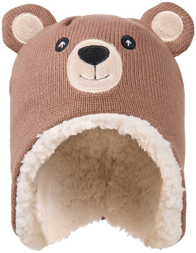 The Sherpa Animal Hat - Infant - bear 1
