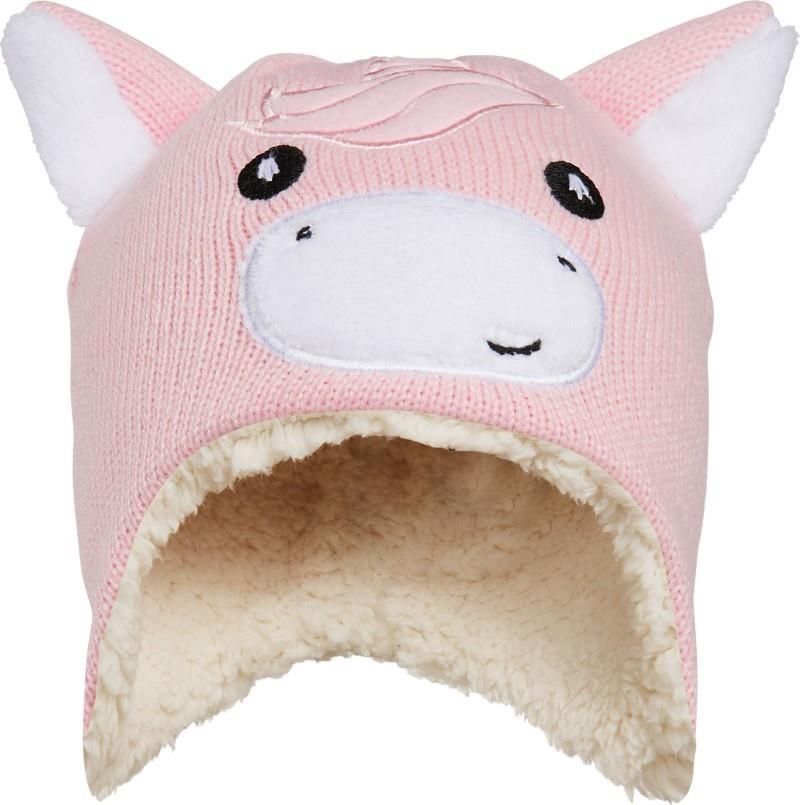 The Sherpa Animal Hat - Infant - pinky unicorn 1