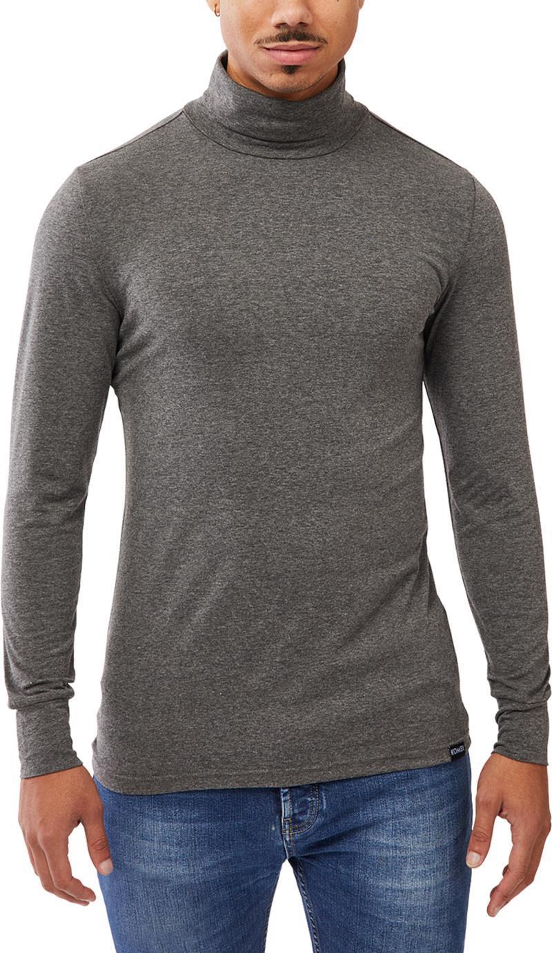 The Turtleneck - Mens - heather charcoal 1