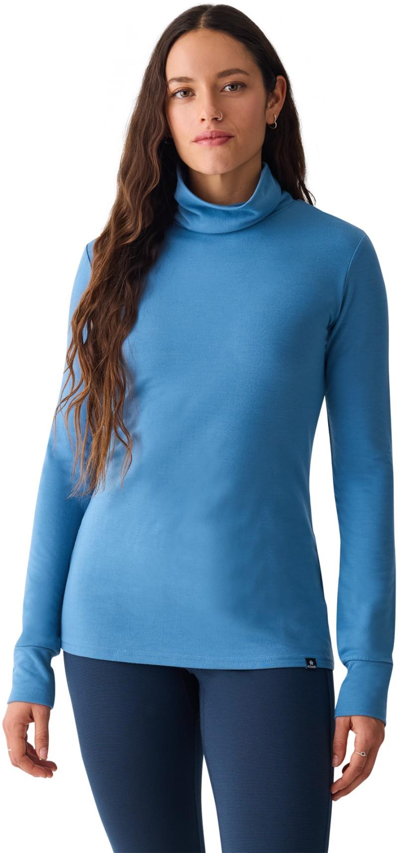 The Turtleneck - Womens - blue heaven 1