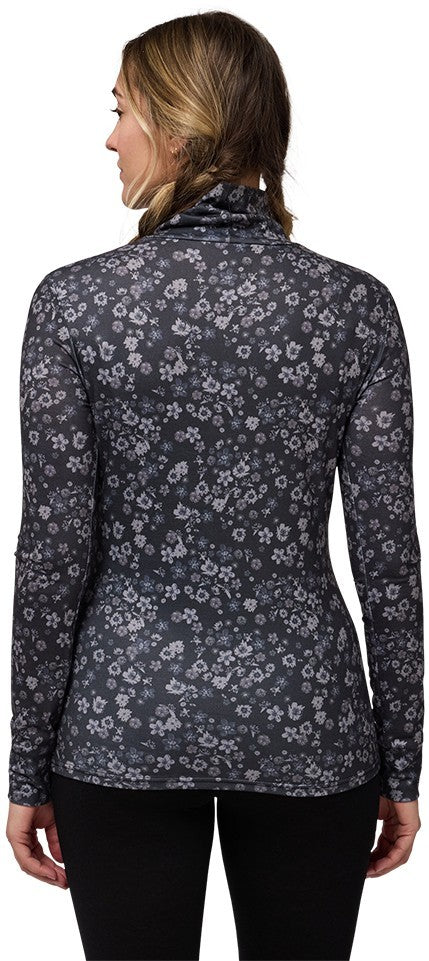 The Turtleneck - Womens - light grey daisy 1