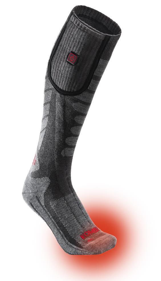 USB Warm It Up Compression Light OTC Socks - asphalt 1