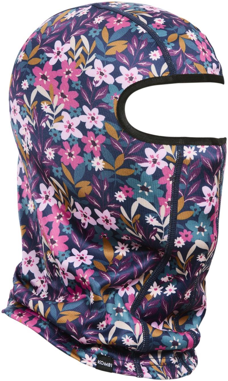 Velvet Fleece Balaclava - Junior - garden flower 1