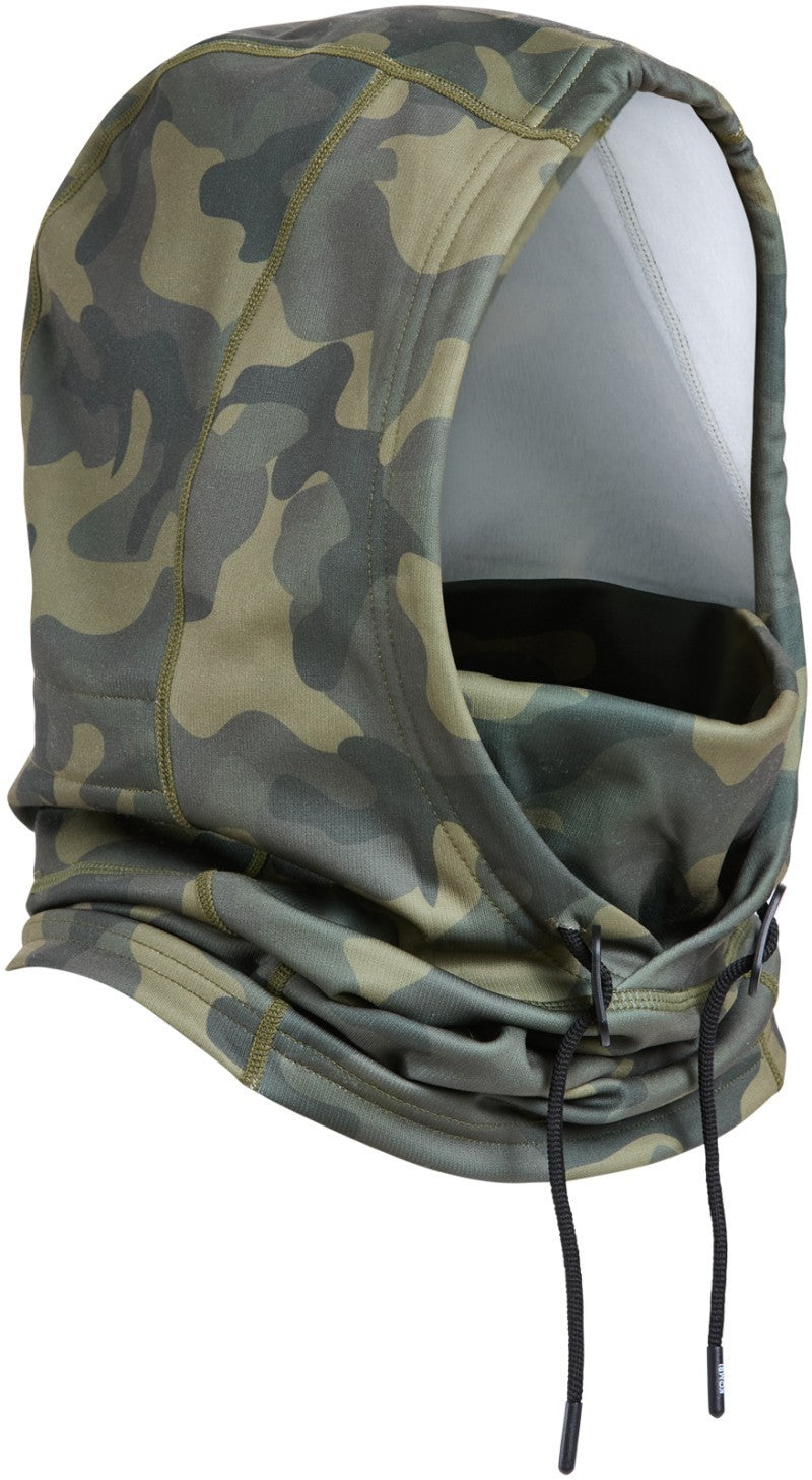 Velvet Fleece Helmet Balaclava - khaki liquid camo 1
