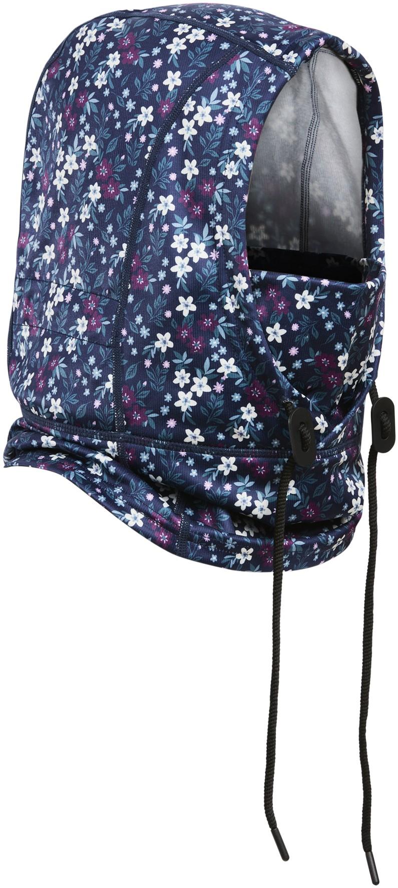 Velvet Fleece Helmet Balaclavas - Junior - winter floral 1