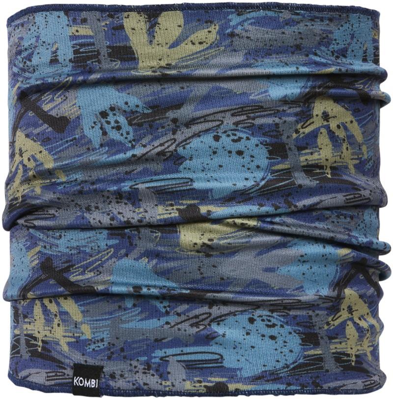 Velvet Fleece Multi Scarf - Children - dino footprint 1