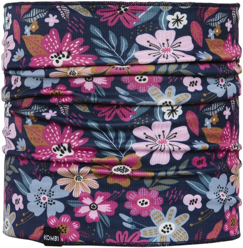 Velvet Fleece Multi Scarf - Children - flower blossom 1