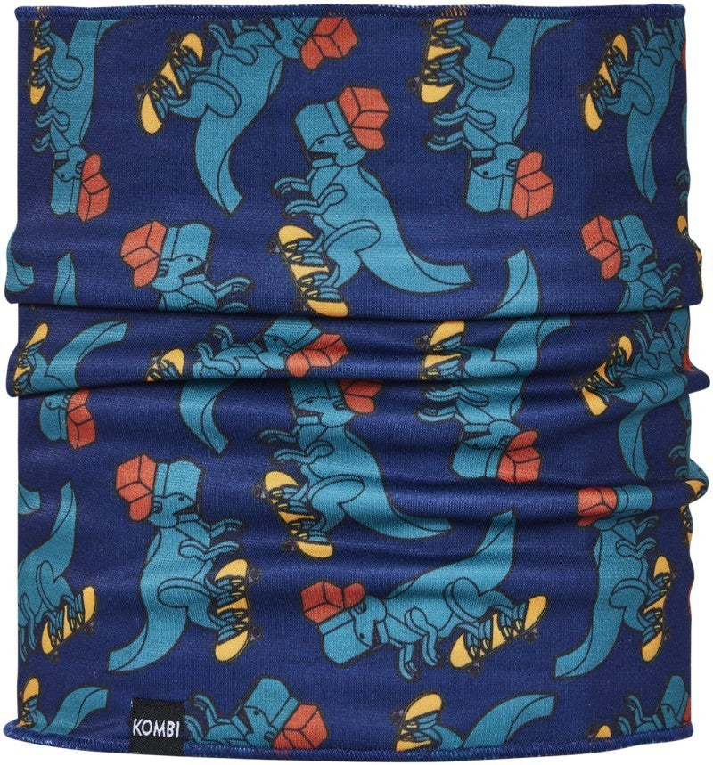Velvet Fleece Multi Scarf - Children - gaming dino 1