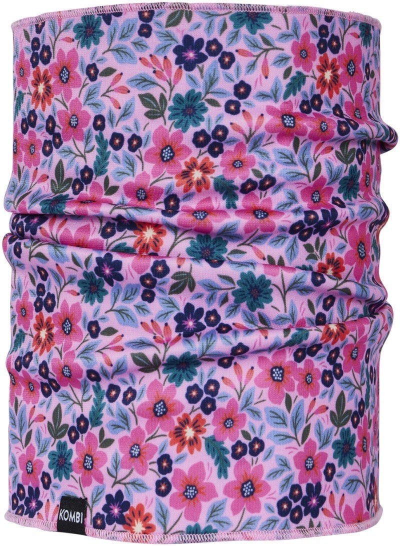 Velvet Fleece Multi Scarf - Children - nano flower 1