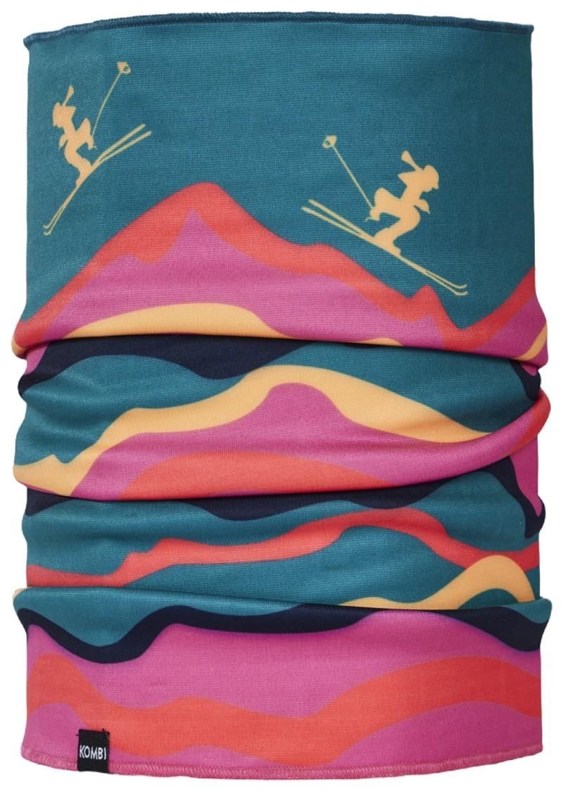 Velvet Fleece Multi Scarf - deep lake 1