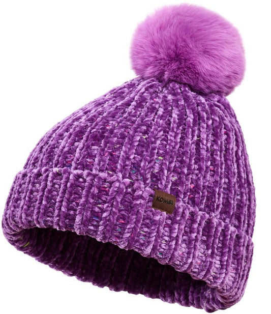 Velvety Hat - Junior - luxury purple 1