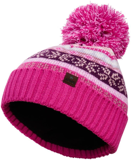 Winter Frost Hat - Junior - fuchsia fedora 1