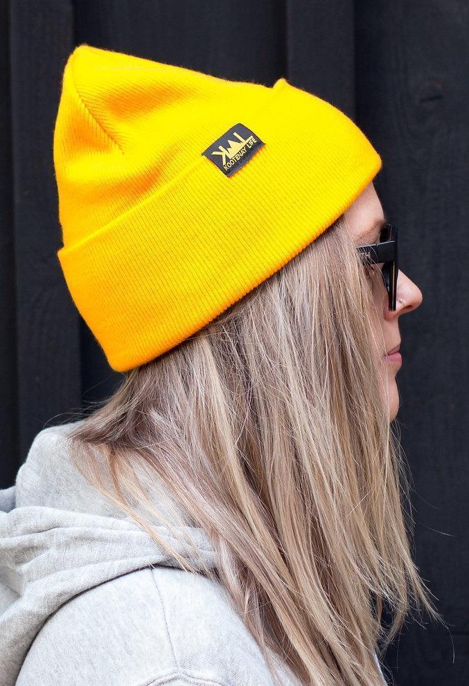 Toque - Unisex - mustard 1