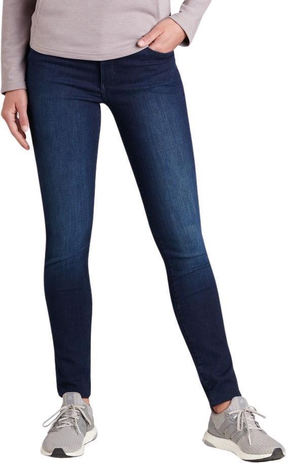 9" Kontour Flex Denim Skinny, Long - Womens - Midnight 1