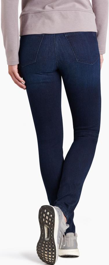 9" Kontour Flex Denim Skinny, Long - Womens - Midnight 2