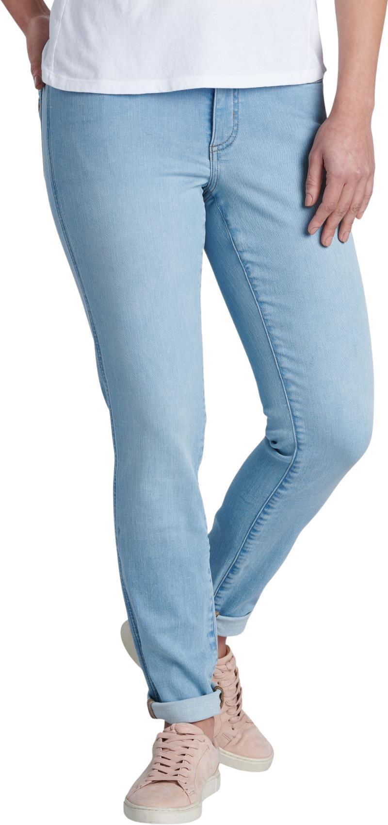 9" Kontour Flex Denim Skinny, Long - Womens - Washout 1