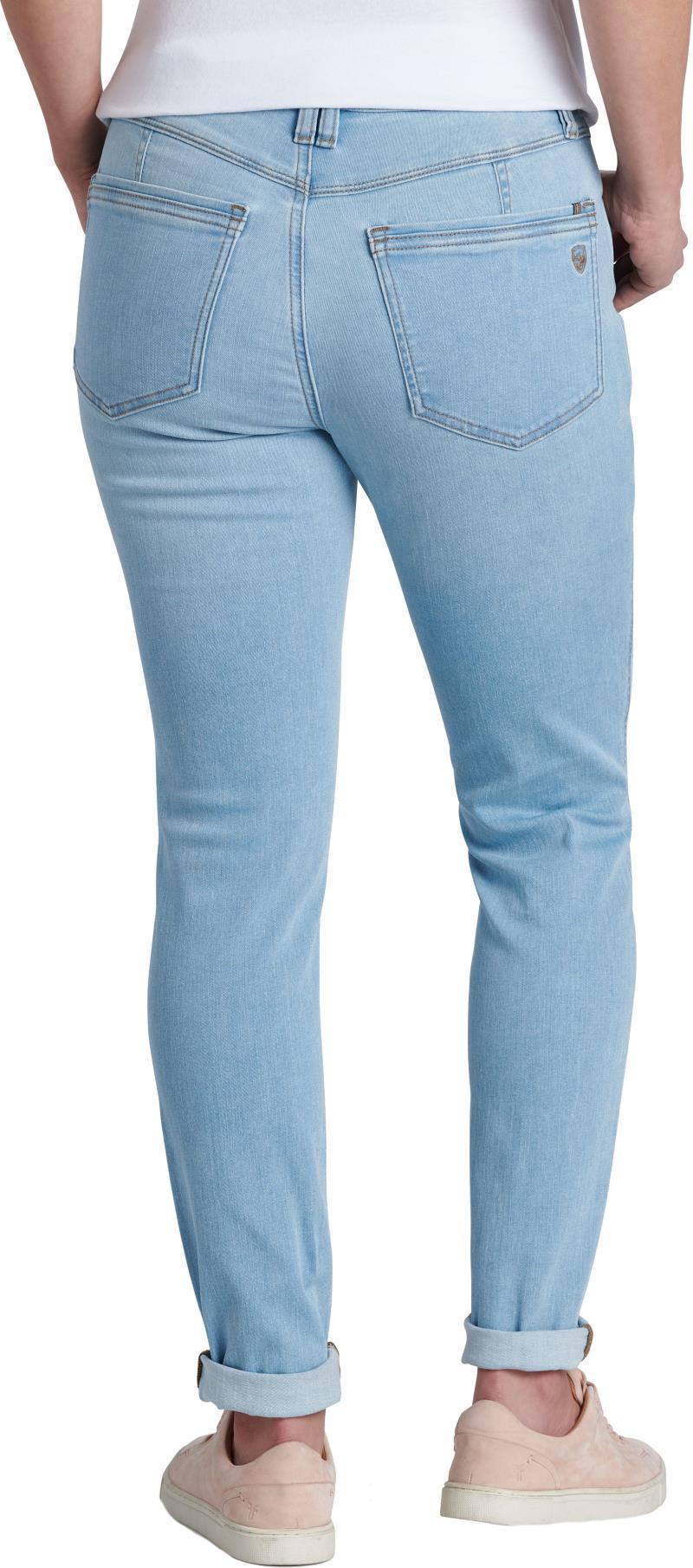 9" Kontour Flex Denim Skinny, Long - Womens - Washout 2