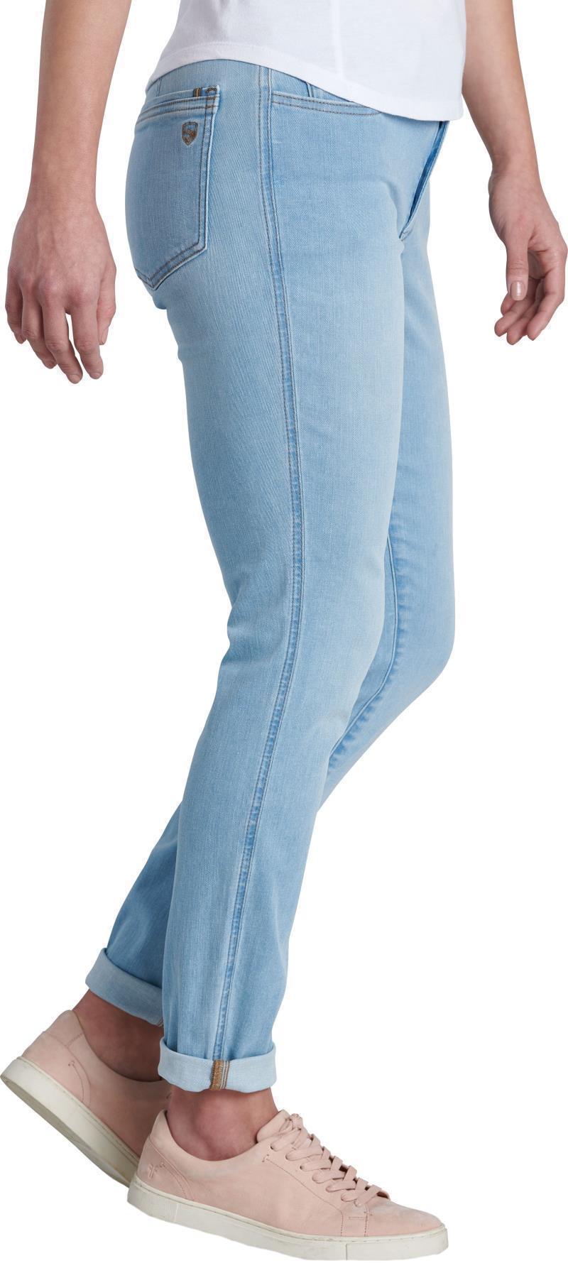 9" Kontour Flex Denim Skinny, Long - Womens - Washout 3