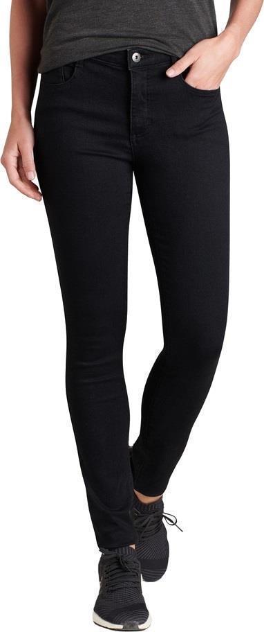 9" Kontour Flex Denim Skinny, Reg - Womens - Black 1