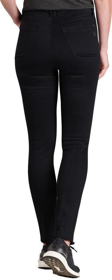 9" Kontour Flex Denim Skinny, Reg - Womens - Black 2