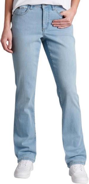 9" Kontour Flex Denim Straight Pants, Reg - Womens - Washout 1