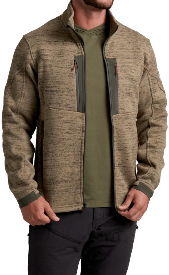 Aktivator Fleece Full Zip - Mens - oatmeal 1