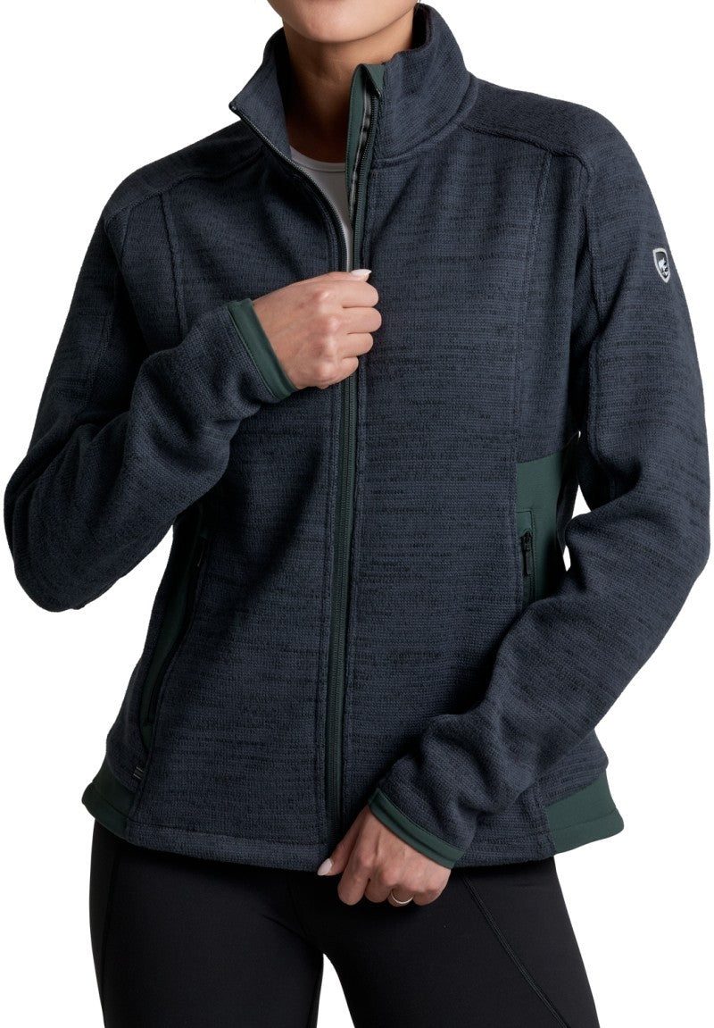 Aktivator Fleece Jacket - Womens - shadow 1