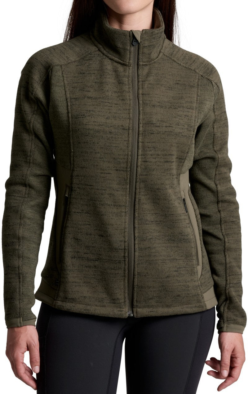 Aktivator Fleece Jacket - Womens - vine 1